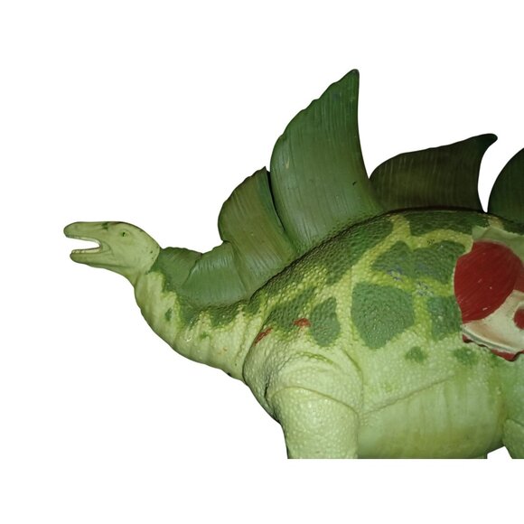 1990s Jurassic ParK 3pc T-Rex JP06 Stegosaurus JP07 Triceratops JP08 Vintage W/O - Picture 5 of 16